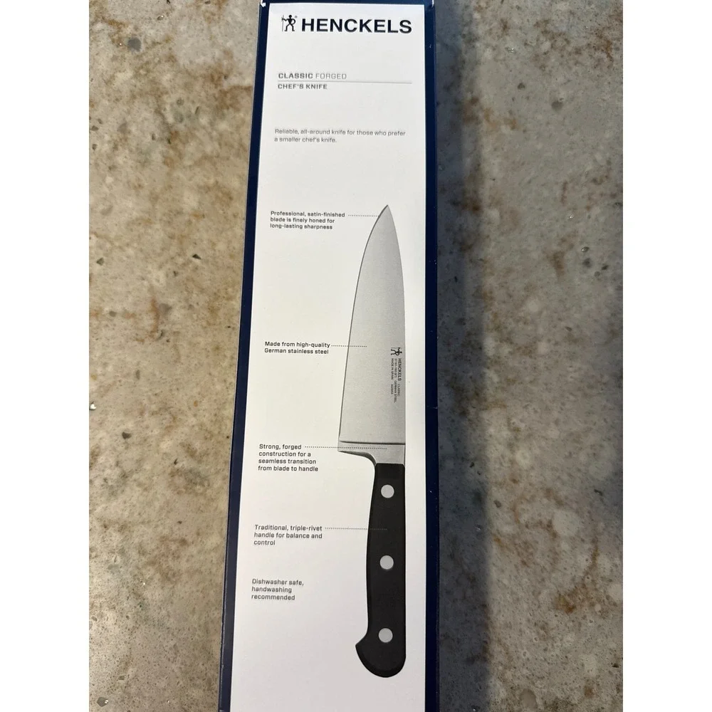 Henckels Classic Forged 6 Inch Chef Knife 150mm German Stainless Steel 31161-161